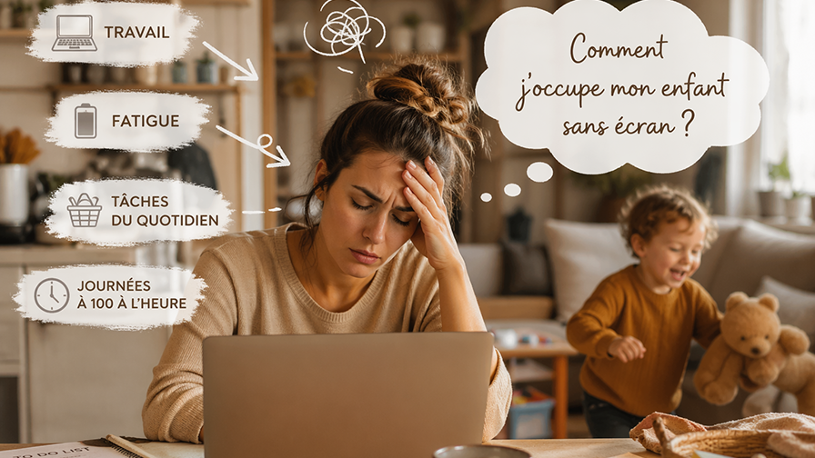 Comment occuper un enfant sans écran : 20 idées simples, douces et rassurantes pour des journées apaisées