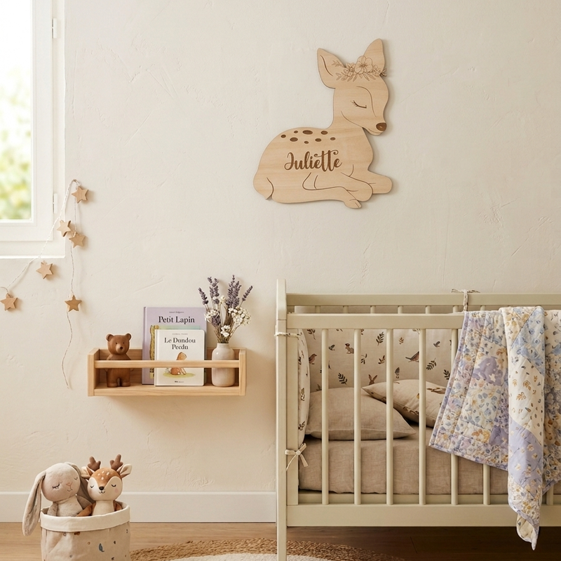 Décoration murale - Faon Brin de frimousse