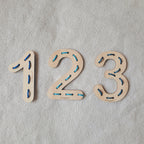 Chiffres à lacer (lot de 3) Brin de frimousse