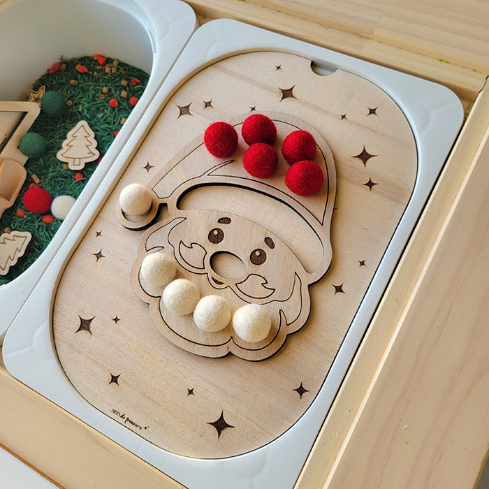 Couvercle bac Trofast Père Noel - transvasement Brin de frimousse