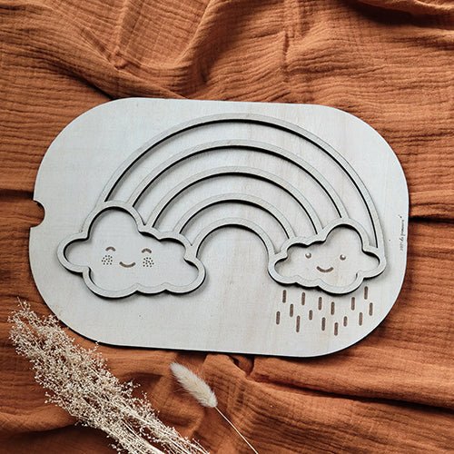 Couvercle pour bacs Trofast - arc en ciel Brin de frimousse