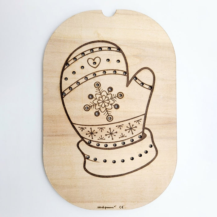 Couvercle en bois bac Trofast Moufle – motricité fine Brin de frimousse