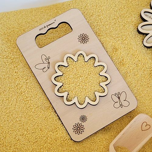 Mini plaque de transvasement fleur Brin de frimousse