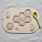 Plaque sensorielle alvéoles Brin de frimousse