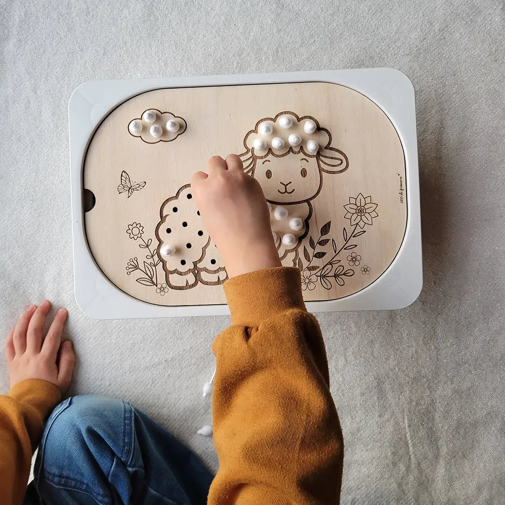 Plaque sensorielle à picots Brin de frimousse