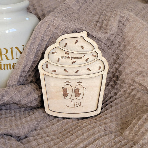 Support de transvasement en bois - cupcake Brin de frimousse