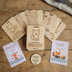 Cartes Émotions en Bois pour Enfants – Coffret & Guide | Fabriqué en France Brin de frimousse