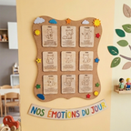 Cartes Émotions en Bois pour Enfants – Coffret & Guide | Fabriqué en France Brin de frimousse