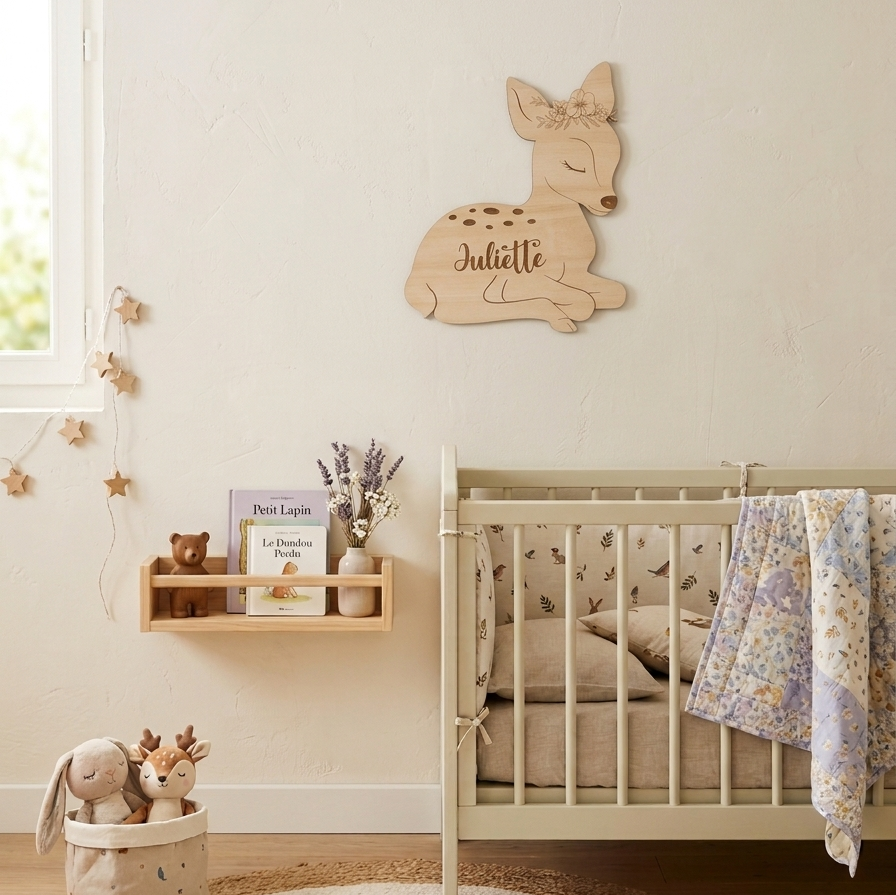 Décoration murale - Faon Brin de frimousse