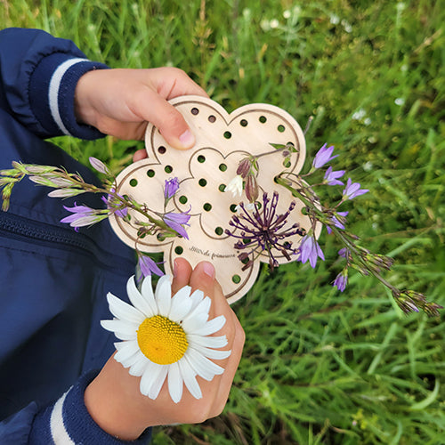 Fleur à broder Brin de frimousse