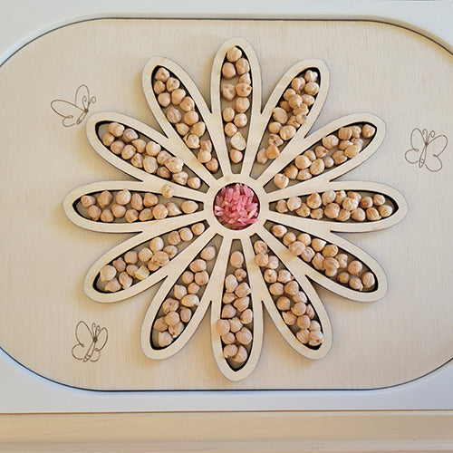 Plaque sensorielle fleur Brin de frimousse