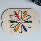 Plaque sensorielle fleur Brin de frimousse