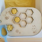 Plaque sensorielle abeilles Brin de frimousse