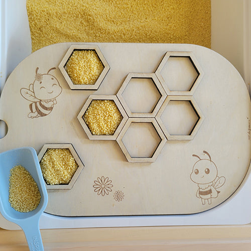 Plaque sensorielle abeilles Brin de frimousse