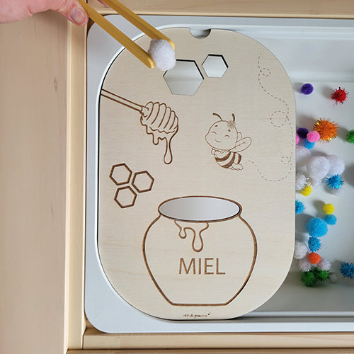 Plaque sensorielle Miel Brin de frimousse