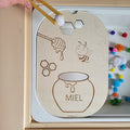 Plaque sensorielle Miel Brin de frimousse