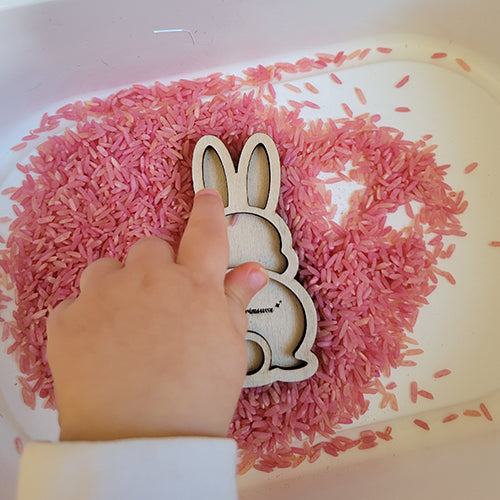 Support de transvasement - Lapin Brin de frimousse