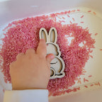 Support de transvasement - Lapin Brin de frimousse