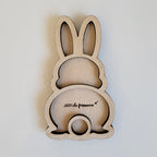 Support de transvasement - Lapin Brin de frimousse