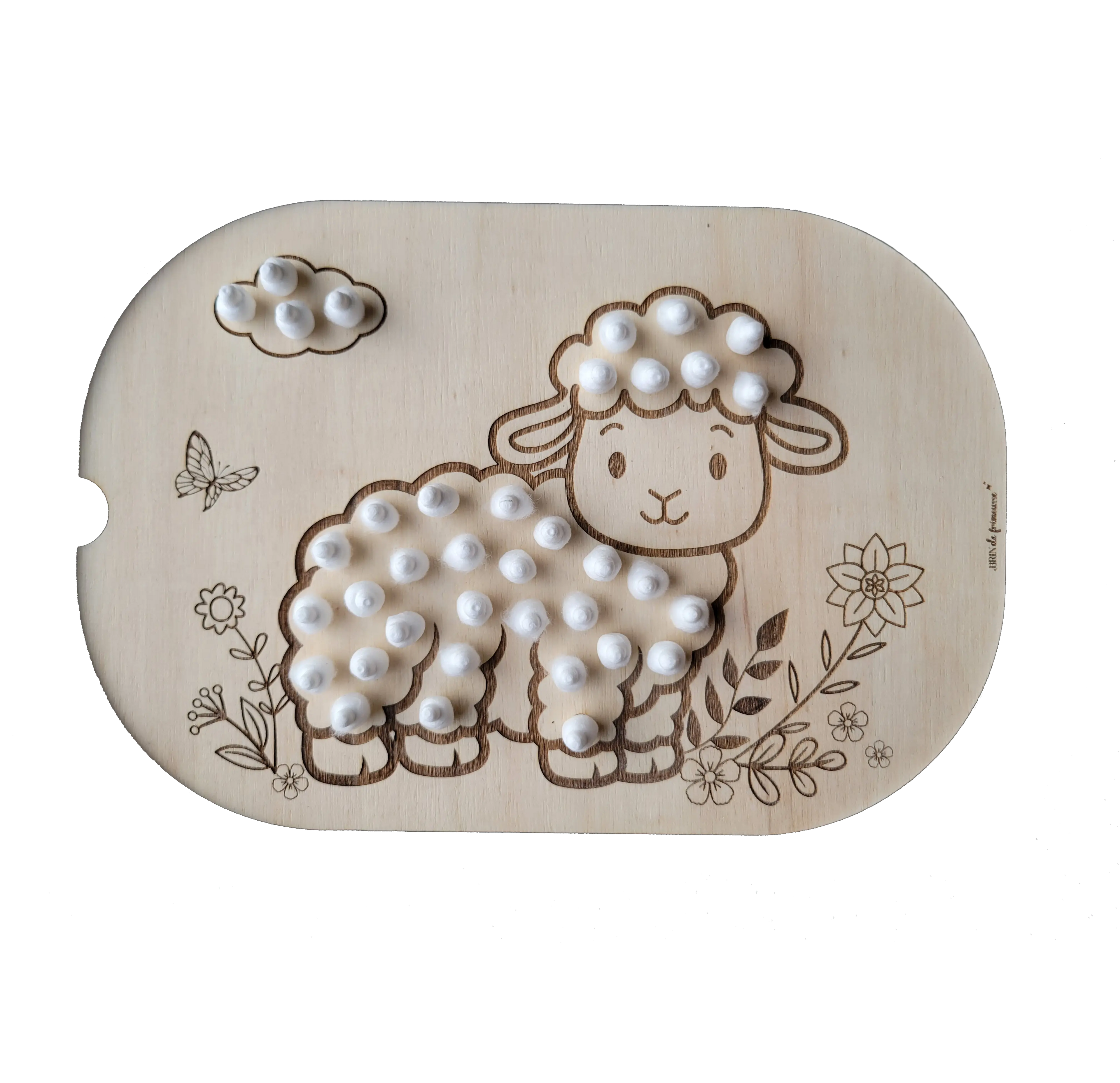 Plaque sensorielle à picots Brin de frimousse