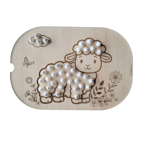 Plaque sensorielle à picots Brin de frimousse