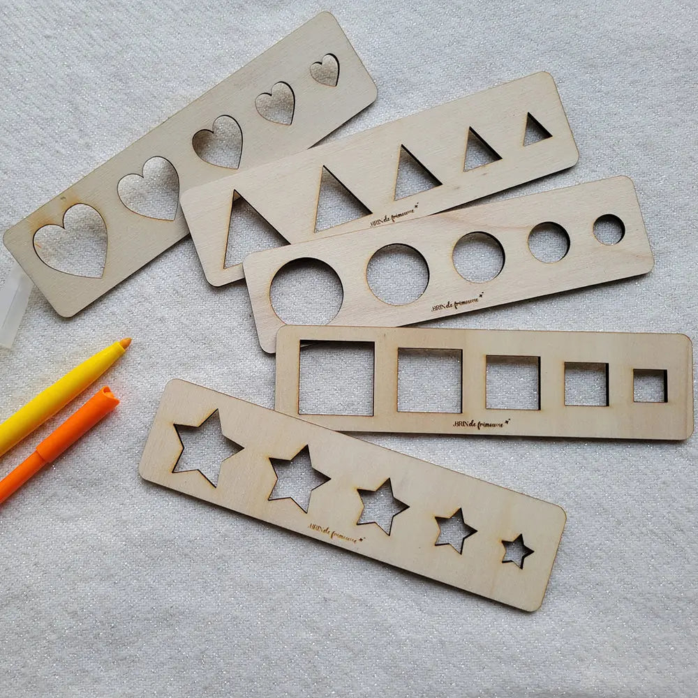 Pochoirs formes Brin de frimousse