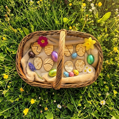 Puzzle œuf de Pâques - Jeu éducatif et décoratif Enfant Brin de frimousse